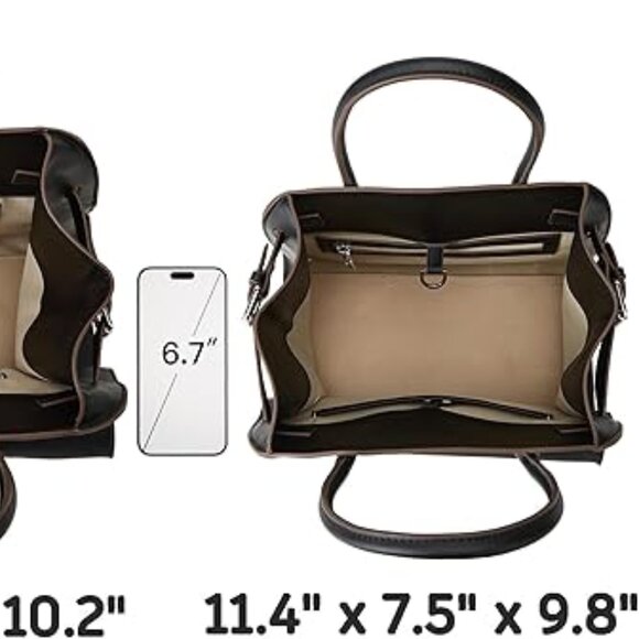 LEATHER TOTE - Picture 2 of 2